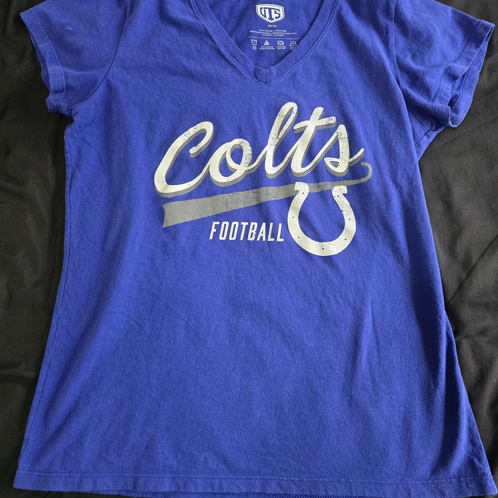 Colts Football Royal Blue Short Sleeve Tee